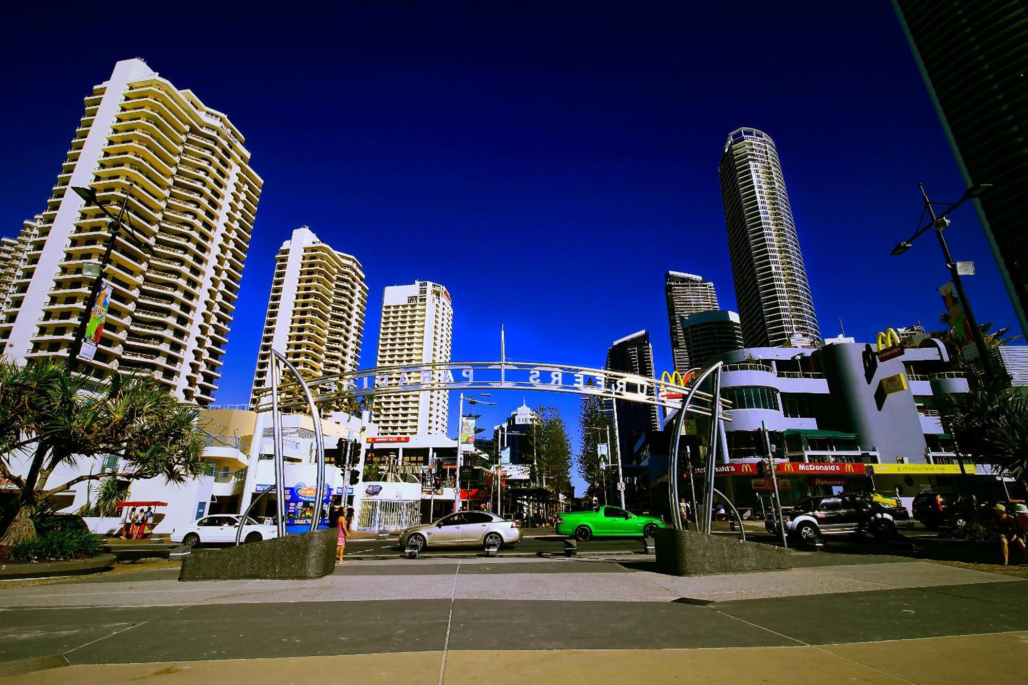 Grosvenor Beachfront Apartments Surfers Paradise Gold Coast Eksteriør billede